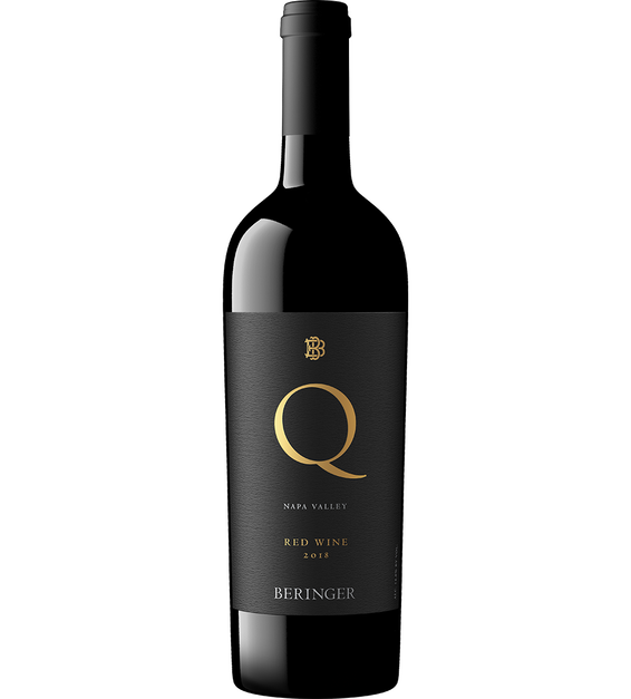 2018 Beringer Q Napa Valley Red Wine Bottle Shot